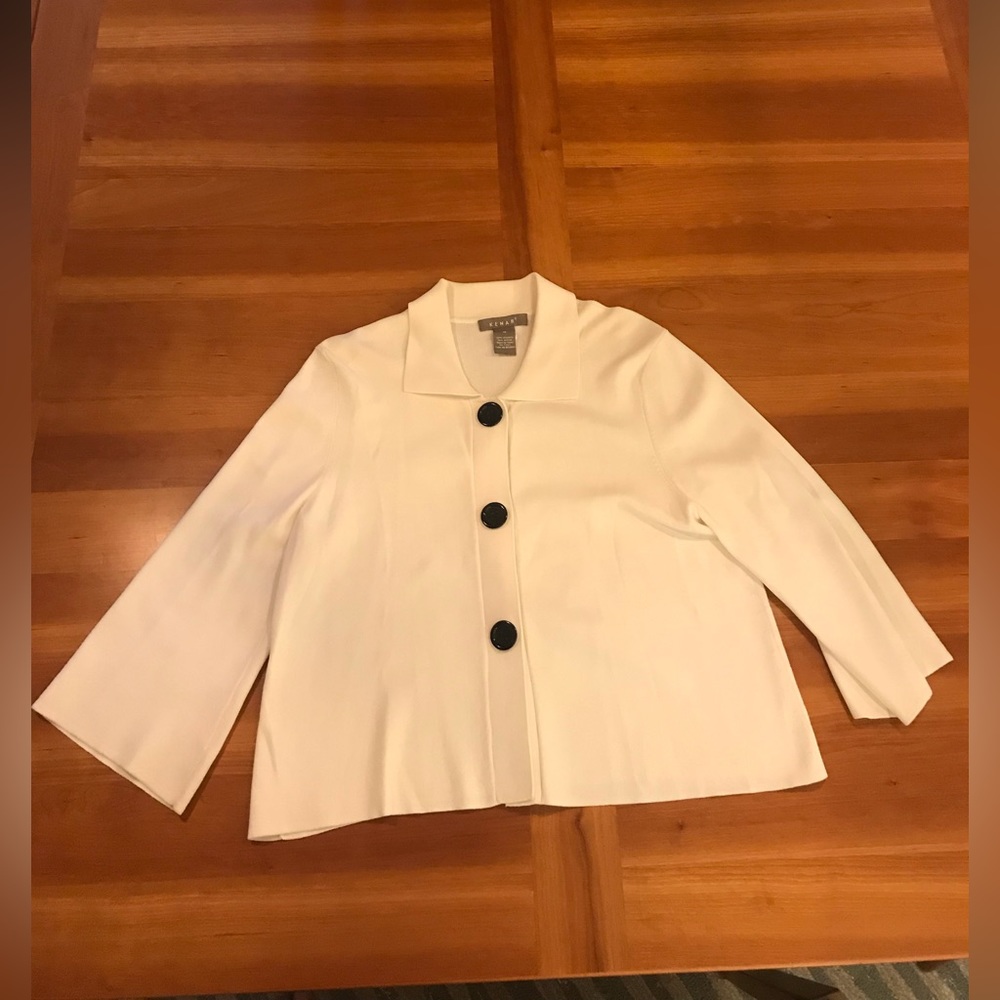 Kenar Ivory Top | Size Medium